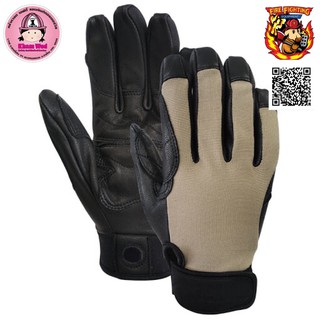 💖คร่ำหวอดเซฟตี้ ถุงมือโรยตัว ถุงมือกู้ภัย Rope Rescue Glove