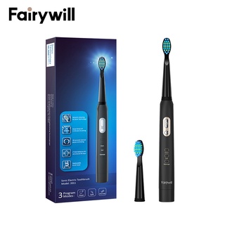 ♈♧◕Fairywill 2011 แปรงสีฟันไฟฟ้า 3 โหมด แบตเตอรี่ AAA 2 ก้อน