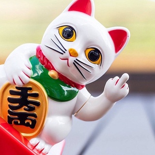 ฟิกเกอร์ แมวกวัก Angry Lucky Cat by Cattitude