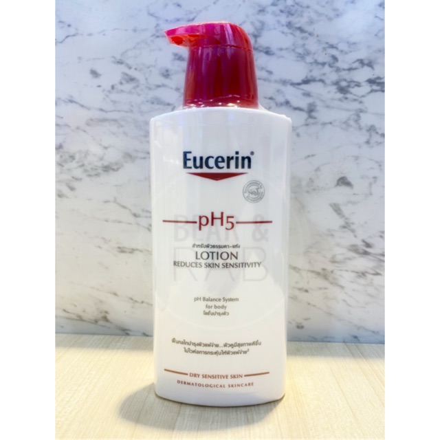 Eucerin Lotion Reduces skin sensitivity 400ml Shopee Thailand