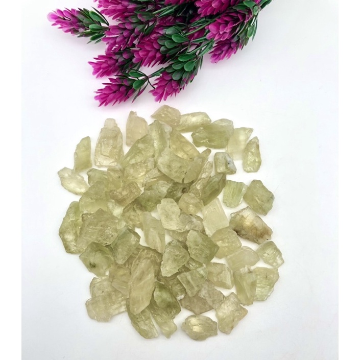 100% Natural Raw Green Amethyst GemStone / Top High Quality Rough / best for Polish cutting and Healing Chakra.