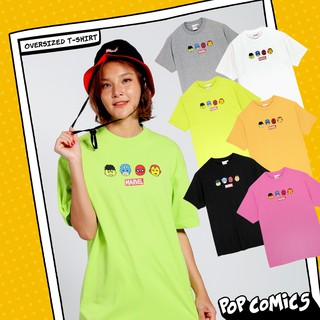 Marvel Oversize T-shirt : เสื้อยืด โอเวอร์ไซส์ มาร์เวล FT0320-019-024 (Shopohlunla)