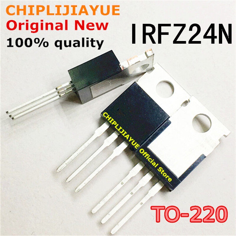 5 ชิ้น IRFZ24N TO220 IRFZ24NPBF IRFZ24 TO-220 ชิปเซ็ต IC ใหม่และต้นฉบับ