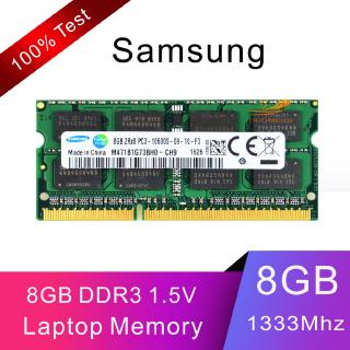 เมมโมรี่การ์ด Samsung 8gb 2rx 8 Ddr 3 1333 Mhz Pc 3-10600 S 204 Pin So - Dimm Ram 1 . 5 Vโน็ตบุ๊ค