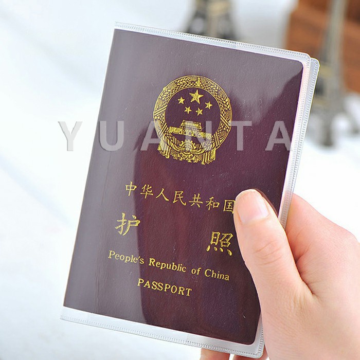 แผ่น PVC ปกหนังสือเดินทาง ปกพาสสปอร์ต ซองใส่พาสสปอร์ต card cover