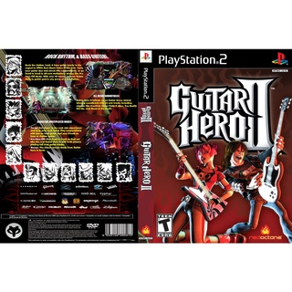 แผ่นเกมส์ PS2 Guitar Hero II   คุณภาพ ส่งไว (DVD)