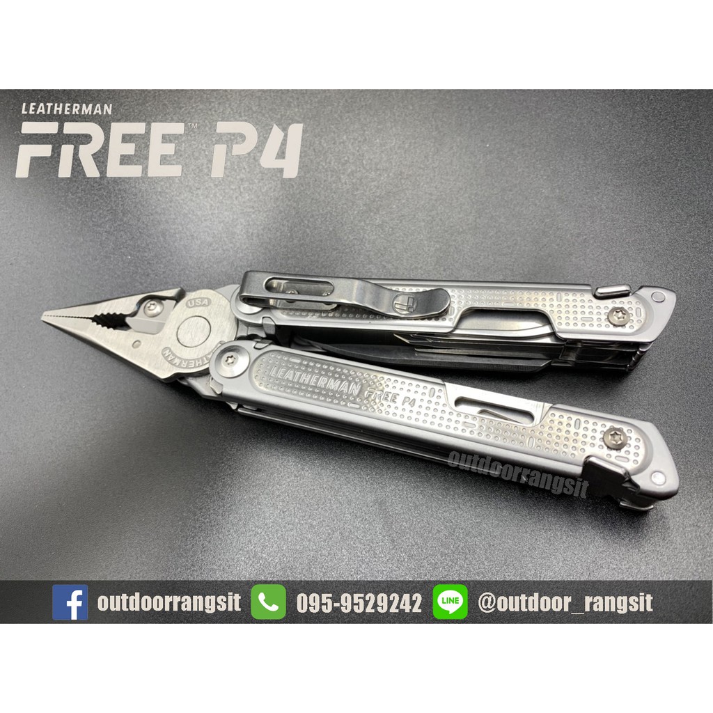 Leatherman Free P4 Nylon Box and Pocket Clip