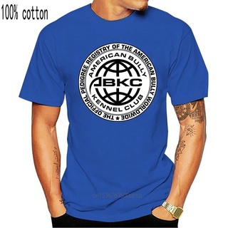 เสื้อยืดแขนสั้น ผ้าฝ้าย พิมพ์ลาย ABKC American Bully Kennel Club EOccgm12HDfbnn22 สําหรับผู้ชายSize S-5XL