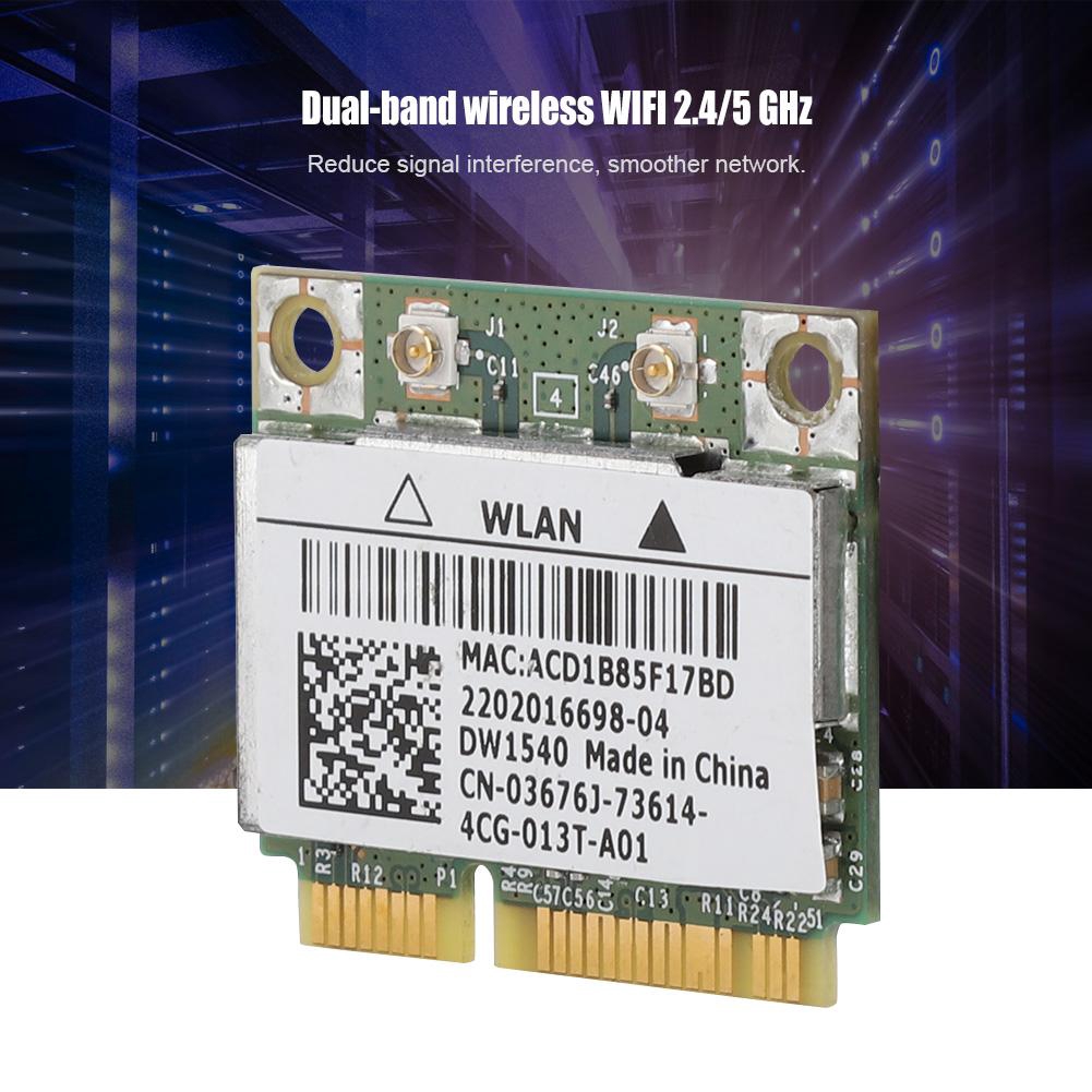 การ ดอะแดปเตอร ส าหร บ Dell Broadcom m Hm 4 L Dw 1540 Dual Band Mini Pci E Wifi G B 802 11 Shopee Thailand