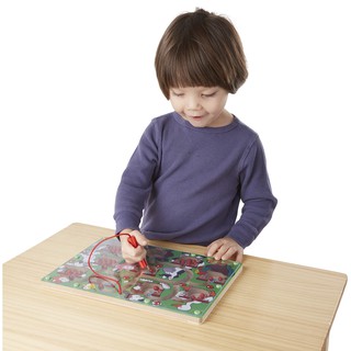 Melissa &amp; Doug รุ่น 2280 Magnetic Number Maze เขาวงกตฝึกนับเลขชนิดแม่เหล็ก ส่งเสริมการเรียนรู้ตัวเลข จำนวน การนับ