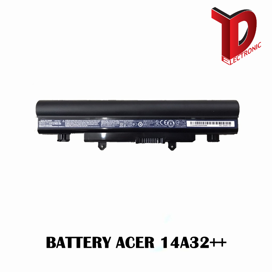 BATTERY ACER AL14A32++ ของแท้ E14 E15 E5-411 E5-421G E5-431 E5-471 E5-511/ แบตเตอรี่โน๊ตบุ๊คเอเซอร์ 