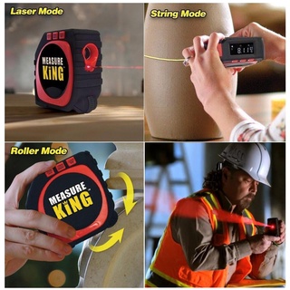 ตลับเมตรดิจิตอล ตลับเมตรอัจฉริยะ Measure King 3 in 1 Digital Tape Measure รุ่น MeasureKing-20Nov-J1