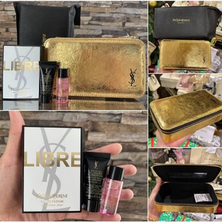 แท้ 💯% YSL ใหม่ล่าสุด!! Ysl set 4 ชิ้น รวมกระเป๋า.