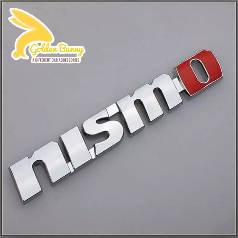 NISMO Universal Emblem สําหรับ Nissan Racing - March, Juke, Xtrail, Livina