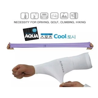 Leebicycle ปลอกแขน AQUA-X กันยูวี 99% ปลอกแขนกันแดด มี 8 สี 1คู่