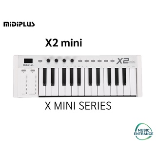 Midiplus X2 Mini คีย์บอร์ดใบ้ 25 Keys Velocity Sensitive Keys USB Midi Keyboard