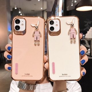 เคสโทรศัพท์มือถือแบบนิ่ม กันกระแทก ลายกระต่ายน่ารัก หรูหรา สําหรับ Huawei Nova 7i 7 SE 5T 3i P40 P30 P20 Pro Y9 Prime Y9 2019