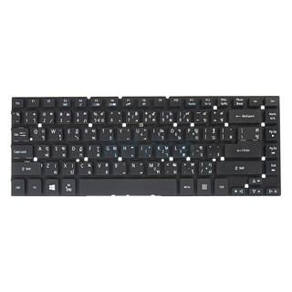 Keyboard Acer 3830 (Black) Threeboy (สกรีนไทย-อังกฤษ) อะไหล่คีย์บอร์ดแล็ปท็อป ประกัน 6M