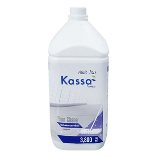 น้ำยาถูพื้นทั่วไป Kassa Home  สีน้ำเงิน ขนาด 3800 มล. น้ำยาถูพื้น General floor cleaner Kassa Home blue size 3800 ml.