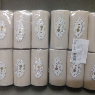 สบู่น้ำนมข้าว cintaku รุ่นขอนไม้ Rice Milk Soap (แพคละ12ก้อน) ก้อนละ100กรัม