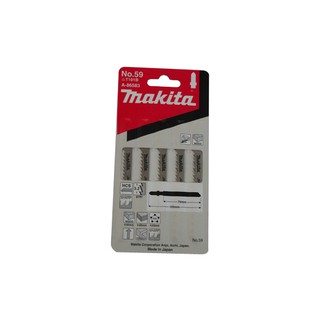 ใบเลื่อยจิ๊กซอ MAKITA #59 เครื่องมือเลื่อยและอุปกรณ์ MAKITA #59 JIGSAW BLADE