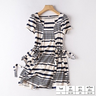 *พร้อมส่ง* ชุดเดรสแฟชั่นใหม่สายเกาหลี S-02