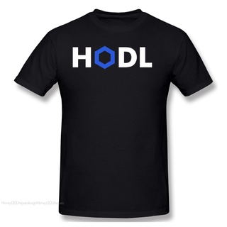 เสื้อคนอ้วนผญ - ขายร้อนเสื้อยืดคลาสสิกHodlIt-ลิงค์พิมพ์sChainlinkเหรียญBitcoinCryptocurrencyผู้ชายส