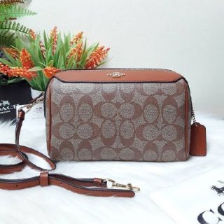 กระเป๋า COACH F77879 BENNETT CROSSBODY IN SIGNATURE CANVAS