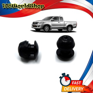 กระดุมกระจกแคป สี Black Hilux Vigo Toyota 2 ประตู ปี2004 - 2014