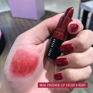 Bobbi Brown CRUSHED LIP COLOR ขนาดมินิ 2.25 กรัม# สี Ruby