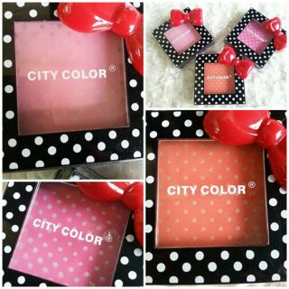 บลัชออน City color โบว์แดง 