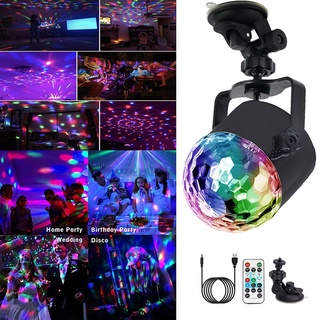 โคมไฟดิสโก้ LED RGB 3W สีนีออน หลากสี สําหรับครอบครัว ktv คริสต์มาส งานแต่งงาน เวที ktv