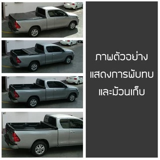 RACE ผ้าใบปิดกระบะ Vigo ทุกโฉม ตั้งแต่ 2004-2014 | โตโยต้า วีโก้ TOYOTA Tonneau Cover ผ้าใบคุณภาพ ครบชุดพร้อมติดตั้ง |