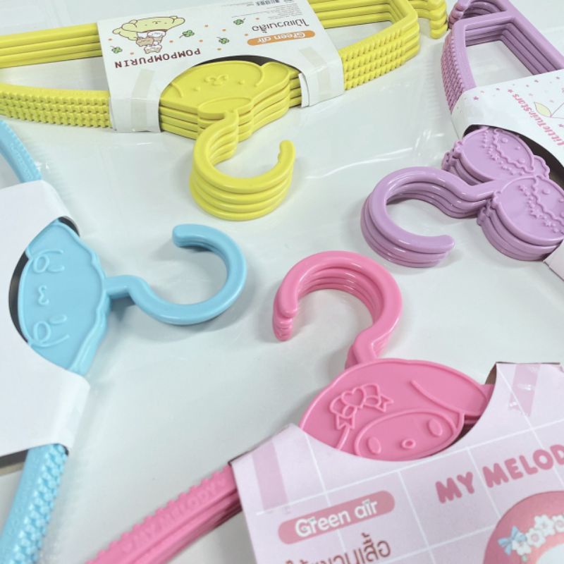 ไม้แขวนเสื้อsanrioแท้ greenairพร้อมส่ง