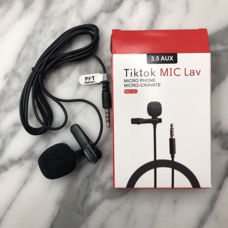 MIC TIKTOK CLIPON MICROPHONE CLIP ON SMULE