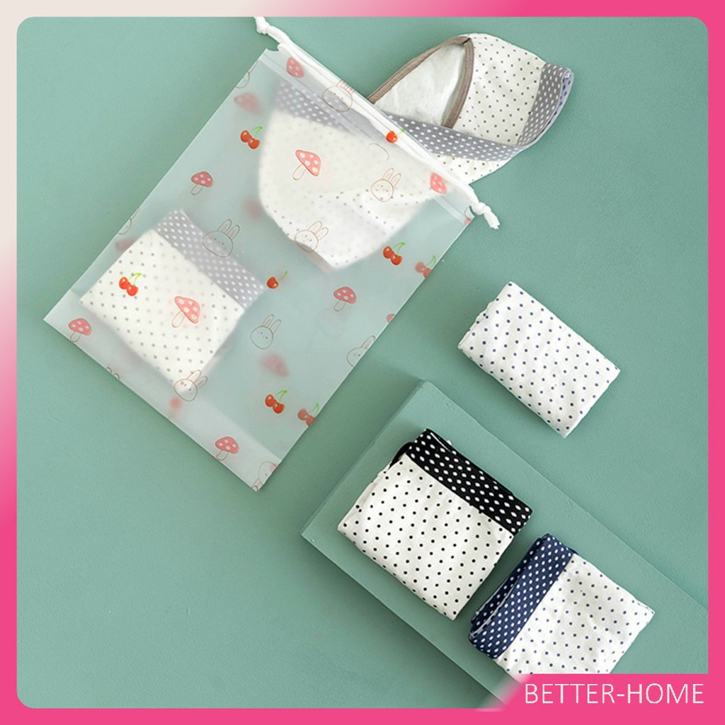 กระเป๋าเก็บเครื่องสำอาง กระเป๋าหูรูด ลายการ์ตูน  ถุงหมีบราวน์ กระเป๋าใส่เครื่องเขียน / Multi Purpose Bag