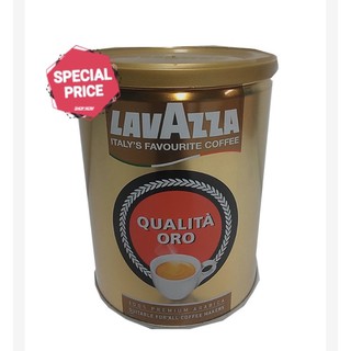 Lavazza กาแฟ Qualita Oro Coffee Bean /tin 250g กาแฟ