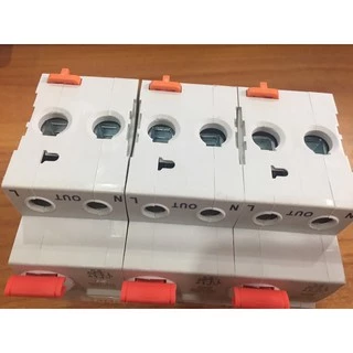 เมนเซอร์กิตเบรกเกอร์กันดูด RCBO 2P 16–63A ป้องกันไฟรั่ว ไฟดูด ปรับเป็นกันซ็อตได้