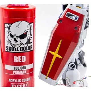SKULL COLOR สีอะคริลิค ผสมสำเร็จ 60 ml