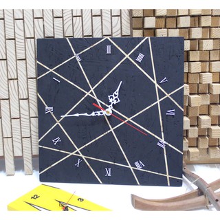 นาฬิกาไม้ นาฬิกาแขวนผนัง นาฬิกาไม้แขวนผนัง นาฬิกา Modern สวยๆ นาฬิกา Handmade ,Wood wall clock