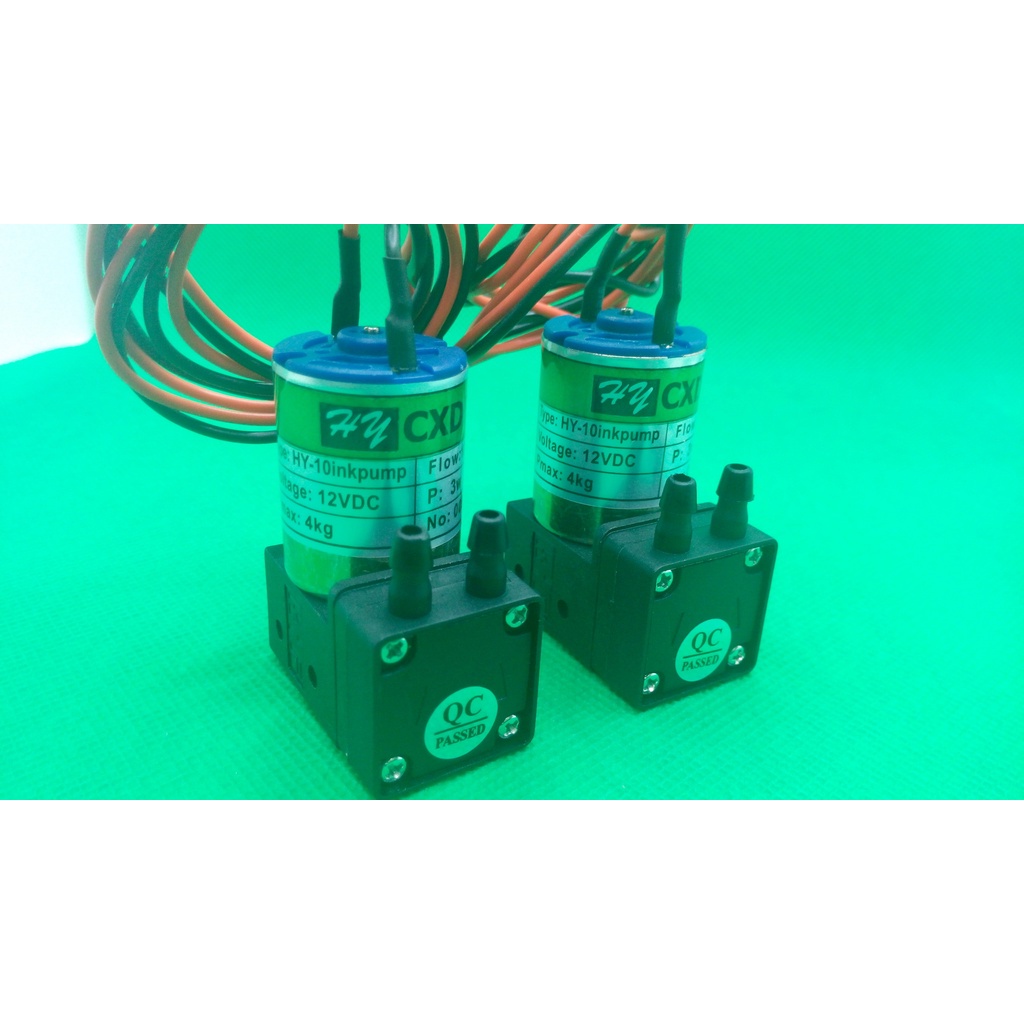 ปั้มหมึก ขนาด 3W ใช้ไฟ 12V (100 มล.) สําหรับเครื่องพิมพ์ Eco Solvent , UV ใช้งานง่ายจ่ายไฟ DC 12V (ปั้มหมึกเล็ก 12V 3W)