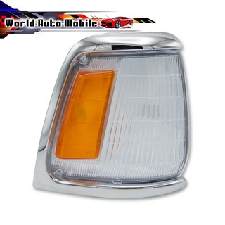 เสื้อไฟหรี่มุม ไฟหรี่ ไฟมุม ไฟมุมกันชน ไฟข้าง Rh Lamp Lights For 88-97 TOYOTA HILUX MK3 Mighty X 2WD ปี1988 - 1997