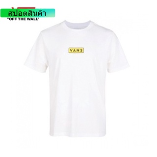 VANS EASY BOX เสื้อยืดคอกลม หญิง ชาย เสื้อยืดคอกลม