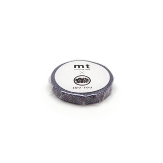 mt masking tape arare ni kamon (MTSOU03) / เทปตกแต่งวาชิ ลาย arare ni kamon แบรนด์ mt masking tape ประเทศญี่ปุ่น