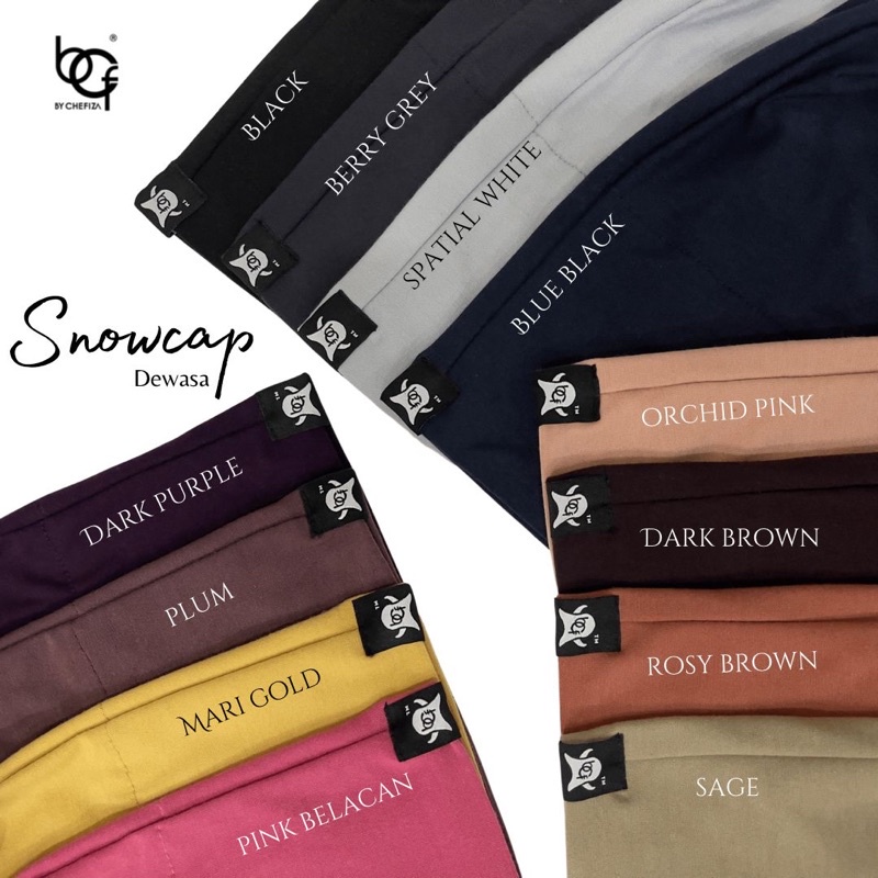 Inner Snowcap Hantu Viral By Chefiza setiap pembelian
