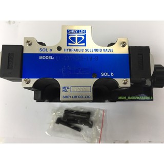 โซลินอยด์น้ำมัน วาล์วไฮโดรลิค โซลินอยด์วาล์ว รุ่น G02-3C4-ไฟAC220v,AC110v,DC24v,LW-ไฟAC220v,AC110v,DC24v