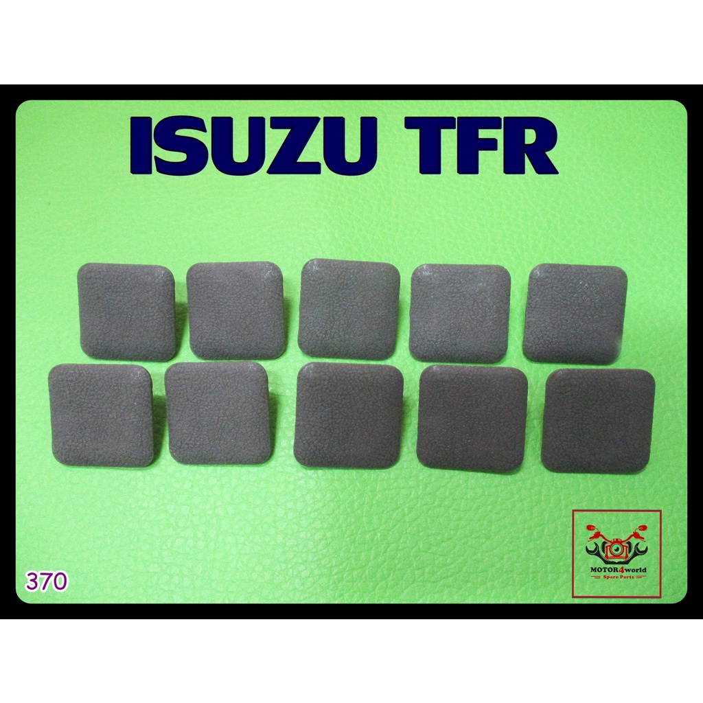ISUZU TFR - COVER END CAP "BLACK" (370) // ฝาปิดแค็ป "สีดำ" (10 ตัว)