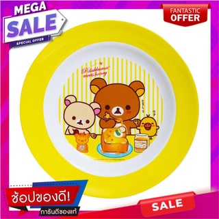 จานเมลามีนลึก 9" SUPERWARE RILAKKUMA MEETS HONEY อุปกรณ์ใส่อาหาร MELAMINE DEEP PLATE 9" SUPERWARE RILAKKUMA MEETS HONEY