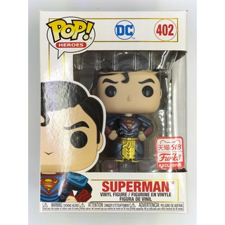 Funko Pop DC Imperial Palace- Superman [ Metallic ] #402 (กล่องมีตำหนินิดหน่อย)