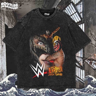 เสื้อยืดผ้าฝ้าย เสื้อยืด พิมพ์ลาย Wwe REY Mysterio VINTAGE สําหรับผู้ชาย | เสื้อยืด โอเวอร์ไซส์ | เสื้อยืด ขนาดใหญ่ | เส